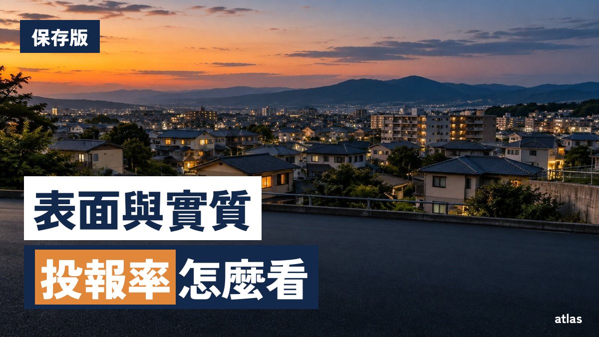 投報率數字的看法 看熊本整棟公寓時